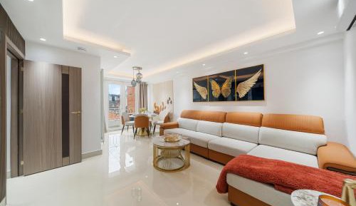 Two-Bedroom Apartment with Balcony