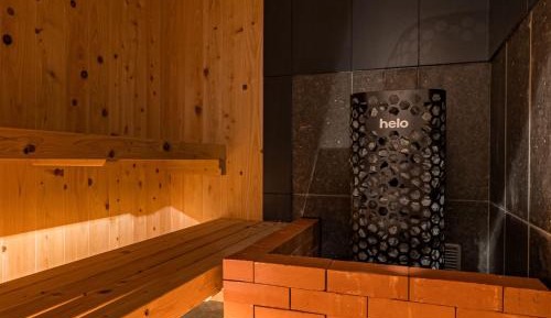 Family Room with Sauna