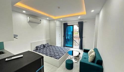 Studio with Balcony