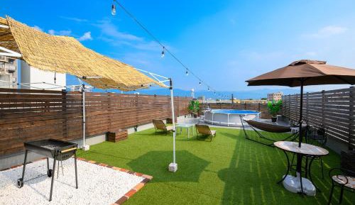 Family Room with Terrace
