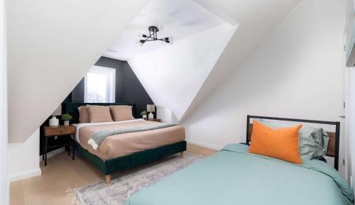 Two-Bedroom Apartment with Balcony