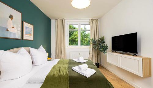 Two-Bedroom Apartment with Balcony