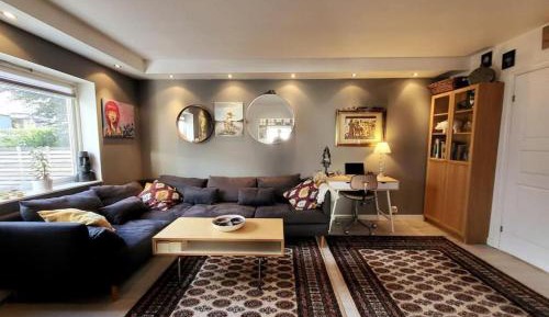 One-Bedroom Apartment with Balcony and Mountain View  