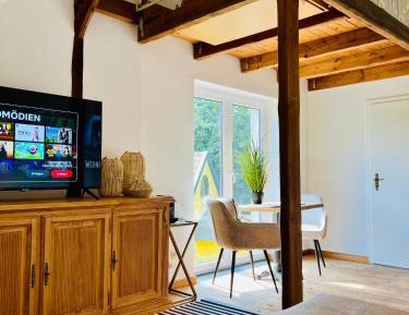 One-Bedroom Apartment with Garden View