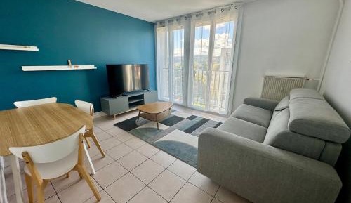 Three-Bedroom Apartment with View