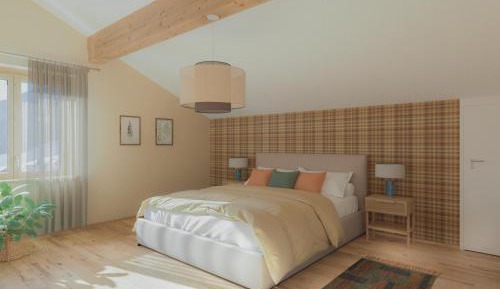 Two-Bedroom Apartment with Balcony