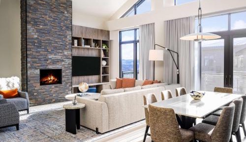 Premium Three-Bedroom Residence with One King Bed - One Queen Bed - Two Double Beds - Jordanelle View