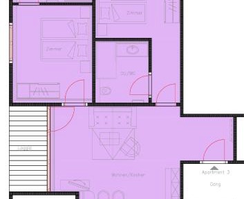 Apartment with Shower