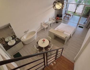 Studio with Mezzanine and Sea View