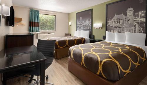 Deluxe Double Room with Two Double Beds - Non-Smoking