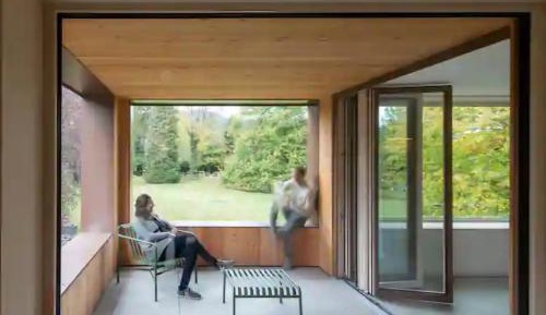 Deluxe Two-Bedroom Apartment with Garden View