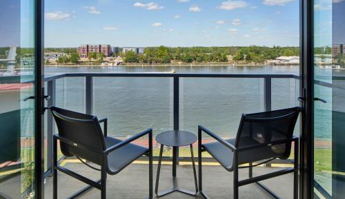 Riverfront King Room with Balcony
