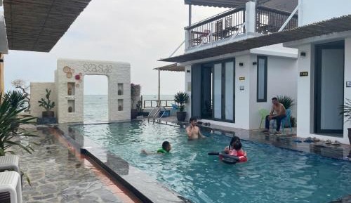 Quadruple Room with Sea View
