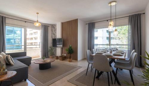 Three-Bedroom Apartment with Sea View