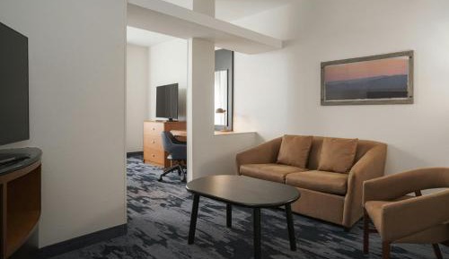 King Suite with Sofa Bed and Adapted Tub - Mobility and Hearing Accessible