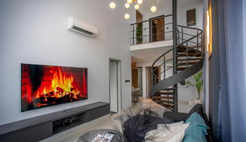 Three-Bedroom Apartment with View