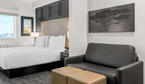 King Suite with Roll - In Shower - Disability Access