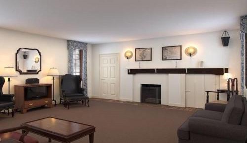 One-Bedroom and Living Room Standalone Colonial House 