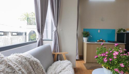 Studio with Balcony