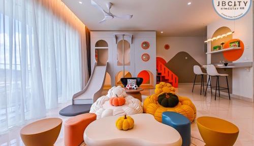 Three-Bedroom Premium Apartment with Balcony
