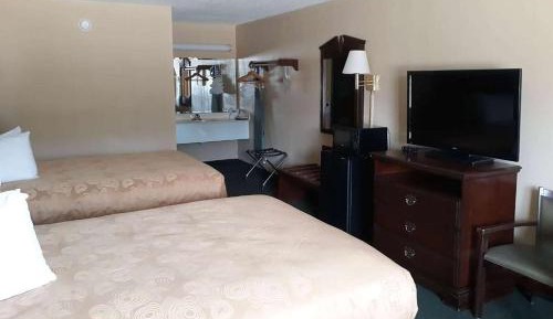 Room with Two Queen Beds and Mobility/Hearing Access and Roll-In Shower, Non-Smoking