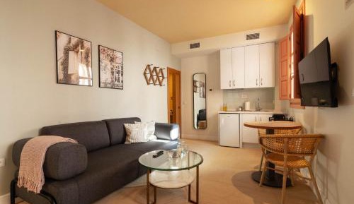 Studio with private patio