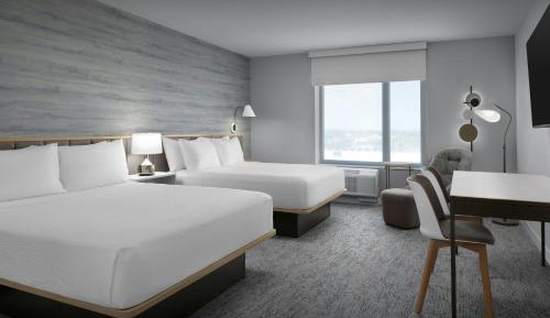 Studio Queen Suite with Two Queen Beds
