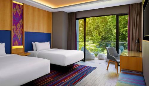 	 Rainforest View, Balcony, Guest room, 2 Single