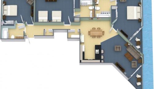 Ocean View Three Bedroom Condo