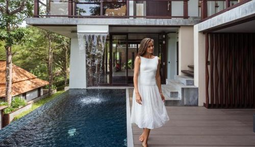 Waterfall Duplex Pool Villa