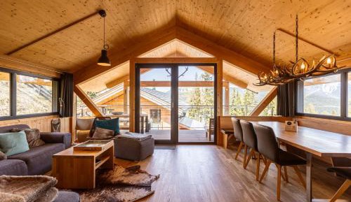 Superior Chalet #3 with sauna & bathtub inside