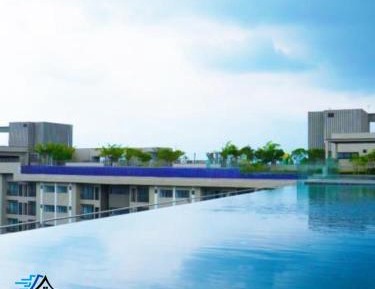 Two-Bedroom Apartment with Pool View
