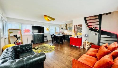 triplex loft with terrace