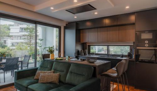 One-Bedroom Apartment with Balcony and Mountain View  