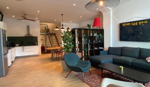 Four-Bedroom Loft Apartment