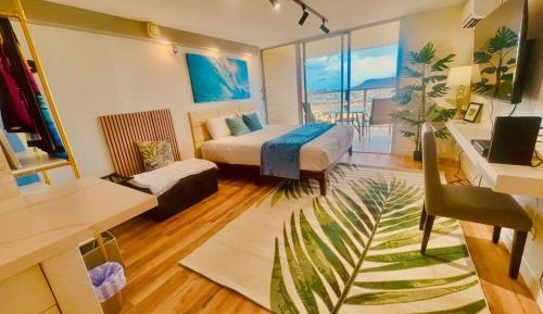 Studio Apartment with Balcony