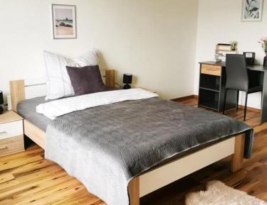 One-Bedroom Apartment with Garden View