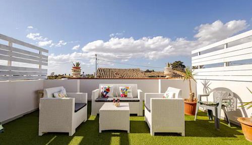 Quadruple Room with Terrace