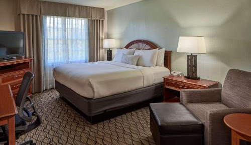 Deluxe King Room with Roll-In Shower - Mobility Accessible