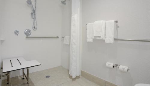 King Room with Roll in Shower - Mobility Accessible