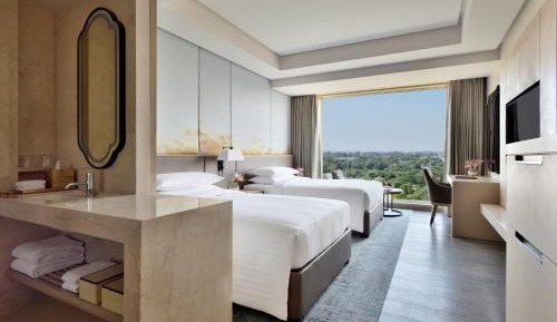 Club Twin, Club Lounge Access, Cocktail Hours from 6PM- 8PM, Guest room, 2 Twin/Single Beds