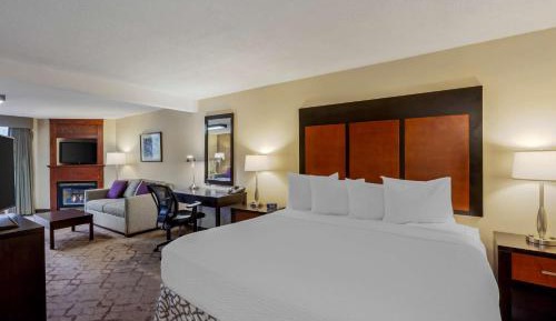 King Suite with Sofa Bed and Fireplace - Non-Smoking