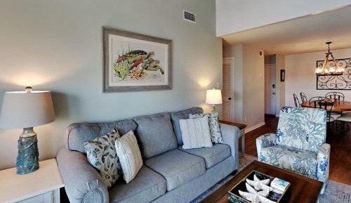 Three-Bedroom Apartment with Water View
