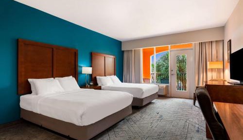 Queen Room with Two Queen Beds and Balcony