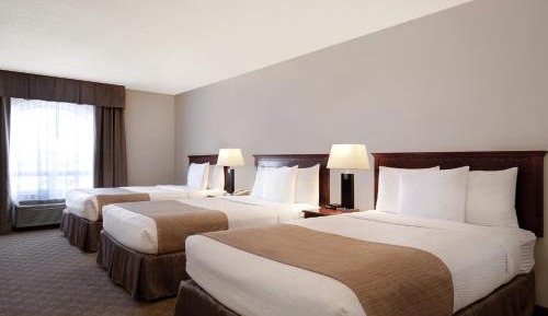 Double Room with Three Double Beds - Non-Smoking