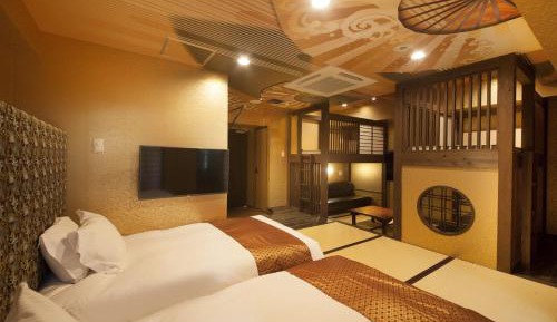 Japanese Style Room with Open-Air Bath