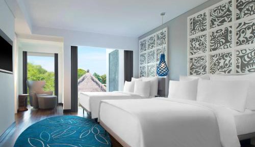 Avant Garde Suite, 2 Bedroom Suite, Lagoon view, Balcony