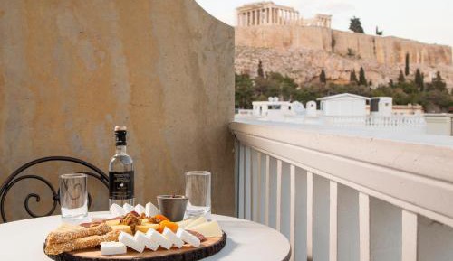 Twin Room with Acropolis view