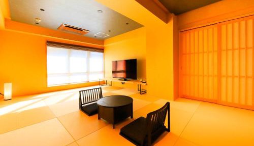 Japanese-Style Room,View of traditional townscape,Non Smoking