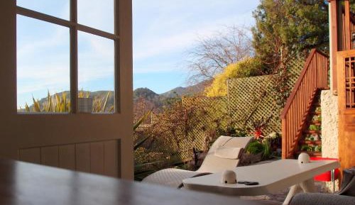 Studio Apartment with Garden Views